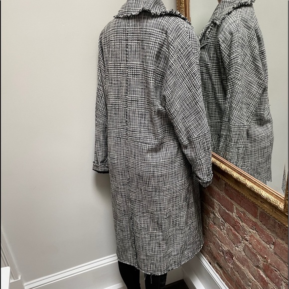FREE PEOPLE | menswear houndstooth maxi jacket - Picture 10 of 16